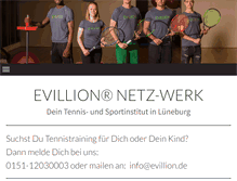 Tablet Screenshot of evillion.de